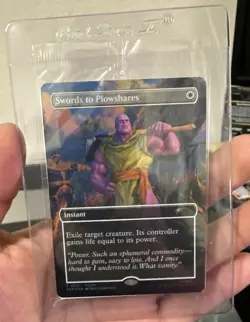 Magic The Gathering Swords To Plowshares Foil PSA Promo *SEALED* FREE SHIPPING - Image 3