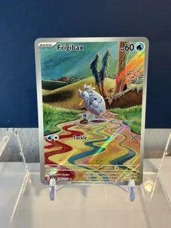 Frigibax 208/193 Sv02: Paldea Evolved Illustration Rare Full Art Holo - Image 1