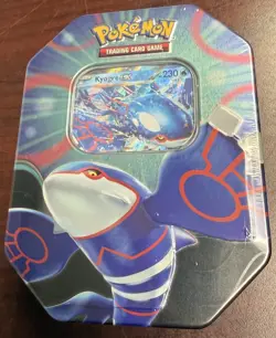 Pokemon TCG Azure Legends Tin Kyogre Factory Sealed Ships Fast - Image 1