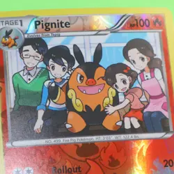 Pignite 26/113 Legendary Treasures Reverse Holo Pokemon - Image 2