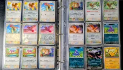 Pokemon SV 151 Complete Base Set w/ Reverse Holos EX Promos 347 Cards W/ Binder - Image 3