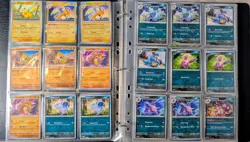 Pokemon SV 151 Complete Base Set w/ Reverse Holos EX Promos 347 Cards W/ Binder - Image 4