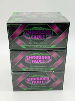 Lot of (3) Pokemon Center Shrouded Fable PC Elite Trainer Boxes SEALED/NEW - Image 5