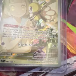 The Pokemon Company Lillie's Ribombee 164/159 Journey Together Holo Illus Rare - Image 4