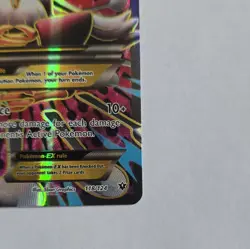 Pokemon TCG M Alakazam EX 118/124 Fates Collide Mega Full Art Holo Ultra Rare EN - Image 3