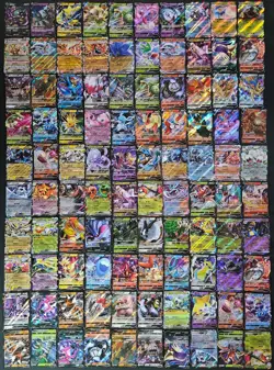 Lot*100 Pokemon TCG S-CHN RR Charizard Mewtwo Gengar Rayquaza VMAX #oo CR46 - Image 2