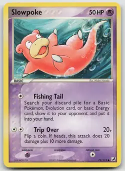 Slowpoke 72/115 Common Unseen Forces Pokemon MP - Image 1