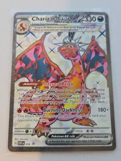 Pokemon TCG Charizard EX 56 Black Star Promo SVP Full Art - Image 1