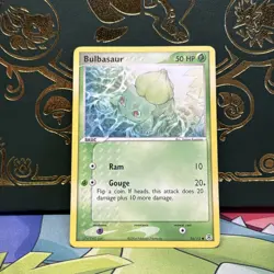 Pokemon TCG - Bulbasaur 55/112 FireRed & LeafGreen Regular - LP - Image 1