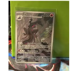 Pokemon Salazzle Holo Rare Stage 1 ASC 224/217 120 HP EN 2026 - Image 1