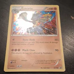 Pokemon TCG Lucario XY XY140 Holo Promo English - Image 2