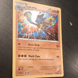 Pokemon TCG Lucario XY XY140 Holo Promo English - Image 4
