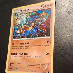 Pokemon TCG Lucario XY XY140 Holo Promo English - Image 5
