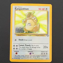 Wizards of the Coast Kangaskhan 5/64 Jungle Unlimited Holo Rare Basic 90HP 1999 - Image 1