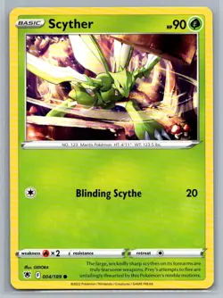 Scyther 4/189 Astral Radiance Common Pokemon TCG 2022 - Image 1