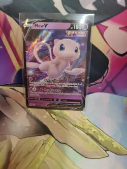 Pokemon TCG Mew V Crown Zenith 060/159 Holo Ultra Rare - Image 1