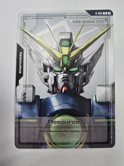 Resource Wing Gundam Zero - R-004 NM - Gundam TCG Card Game - Image 1