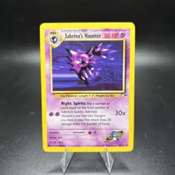 Pokemon TCG | Sabrina's Haunter 58/132 | Gym Heroes Uncommon NM -j - Image 1