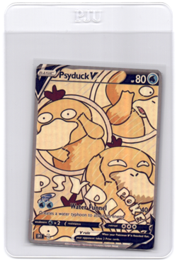 CUSTOMmade madeTOorder full art holo pokemon card PTL299 Psyduck - Image 1