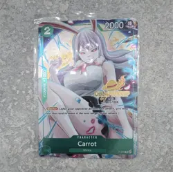 Bandai One Piece CCG Carrot P-070 Promo Championship Special Foil Character EN - Image 1