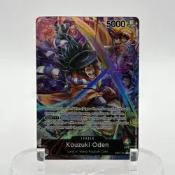 One Piece Kouzauki Oden EB01-001 Alt Art - Extra Booster Memorial Collection NM - Image 1
