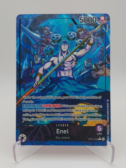 Enel Alt. Art Leader OP15-058 Adventure on Kami's Island One Piece English - Image 1
