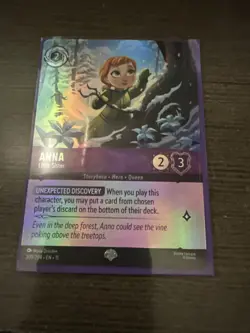 Disney Lorcana Winterspell-Anna Little Sister #209/204 Epic Foil M/NM - Image 5