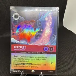 Disney Lorcana Hercules Spectral Demigod 214/204 Epic Rare Winterspell Foil NM - Image 2
