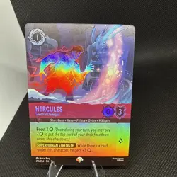 Disney Lorcana Hercules Spectral Demigod 214/204 Epic Rare Winterspell Foil NM - Image 3