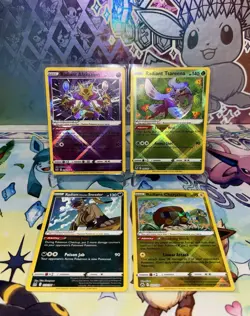 Pokemon TCG Radiant Lot of 4 Cards NM Radiant Alakazam Tsareena + More - Image 1