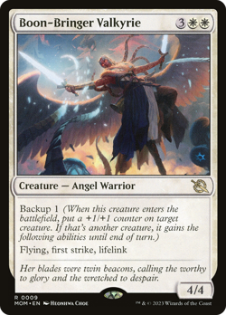 Boon-Bringer Valkyrie [March of the Machine] Magic MTG - Image 1