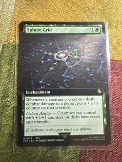 Magic: The Gathering Final Fantasy Sphere Grid Extended Art Regular 0123 FFX FIC - Image 1