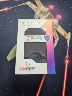 Gamegenic SQUIRE 100+ XL Convertible Deck Box NEW: Black - Image 1