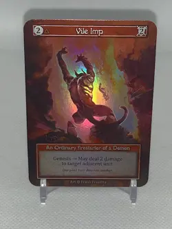 Sorcery Contested Realm: Alpha Vile Imp Foil - Image 1