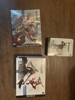 Magic The Gathering Final Fantasy Omega Collectors Pack ,Bundle , & Promo 3pack - Image 1