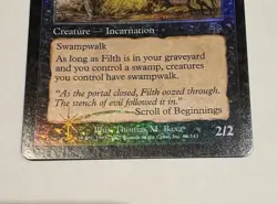 MTG Filth Judgement FOIL 1x MP Moderately Played Magic The Gathering B - Image 3
