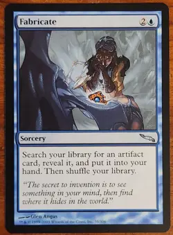 Fabricate MtG Mirrodin LP Magic The Gathering - Image 1