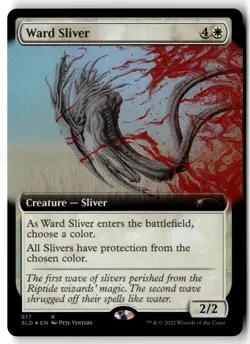 Secret Lair Drop Series #617 Ward Sliver (Extended Art) Foil - Image 1