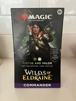 MTG Wilds of Eldraine Commander Deck Bundle - Fae Dominion + Virtue and Valor - Image 4