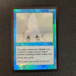 Gush Mercadian Masques Foil MTG Magic The Gathering - Image 1