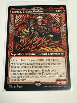 Magda, Brazen Outlaw (Showcase) Kaldheim Regular - Image 1