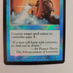 Mana Leak FOIL Played Arena Promo DCI Judge MTG Magic The Gathering - Image 2