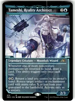 Tameshi, Reality Architect (Showcase) Kamigawa: Neon Dynasty Regular MTG NM - Image 1