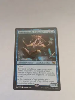 Katsumasa, the Animator Commander: Kamigawa: Neon Dynasty Regular MTG - Image 1