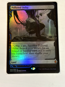 Polluted Delta Zendikar Rising Expeditions Foil - Image 1