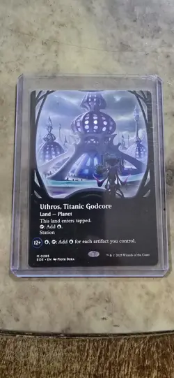 Uthros, Titanic Godcore (Borderless) Edge of Eternities Regular - Image 1