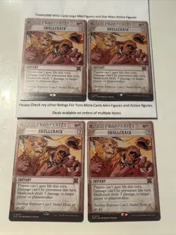 SKULLCRACK Outlaws Of Thunder Junction Breaking News Playset (x4) - Image 1