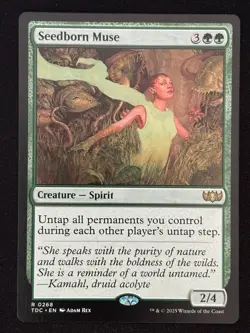 1x MTG Seedborn Muse - Commander: Tarkir: Dragonstorm (TDC) #268 - Magic - Image 1
