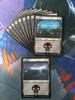 Basic Swamp - Set of 10 | 7% Off 2+ | UB: LOTR | NM | MTG - Image 1