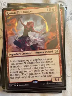 Rionya, Fire Dancer Commander 2021 Regular - Image 1